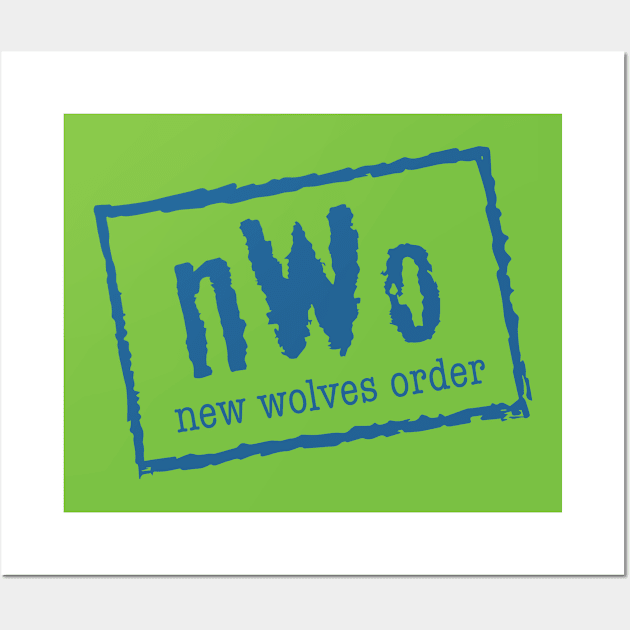 New Wolves Order Wall Art by TeeWolves